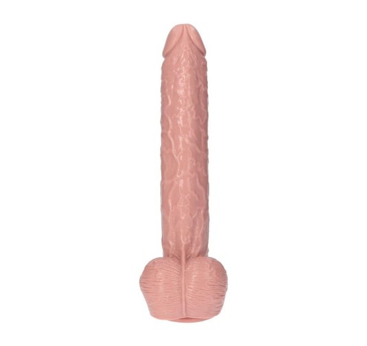 Duży penis naturalny kształt z przyssawką sex 40cm